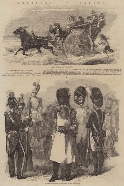 Sketches in Naples by Frederick John Skill